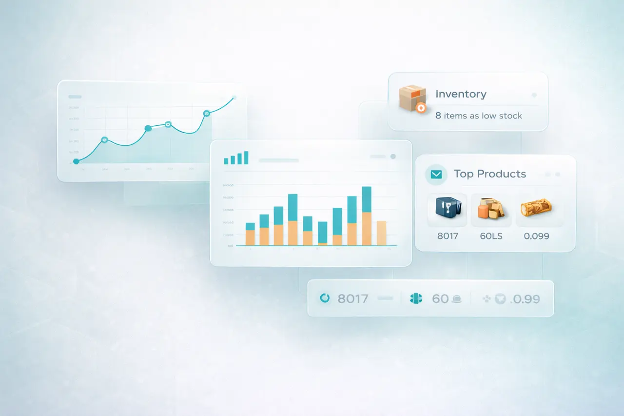 Analytics and inventory overview